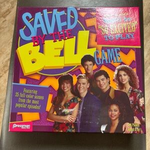 Nearly New! Saved By the Bell Board Game! 90s Nostalgia.